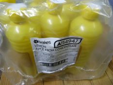 *Seven Bottles of Lemon Juice Concentrate