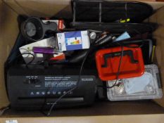 *Box Containing Office Sundries