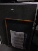 Five Grey Baize Notice Boards