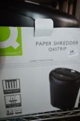 *Q-Connect Shredder