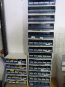 *Johnson & Johnson Storage Drawers Containing Cont