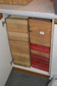 *Approximately 150 Wooden Storage Boxes