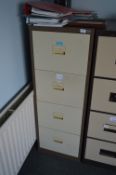 *Four Drawer Foolscap Filing Cabinet (Coffee & Cre