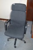 *Executive Swivel Chair (Charcoal)