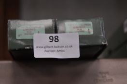 *Two Boxes Containing Twelve 6