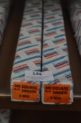 *Two Boxes Containing Five 300mm Square Smooth Fil