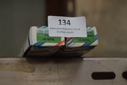 *Two Boxes Containing Ten 150mm Square Bastard Fil