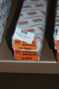 *Box of Ten 250mm Round Smooth Files and a Box of