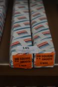 *Two Boxes Containing Five 300mm Square Smooth Fil