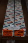 *Two Boxes Containing Five 300mm Square Smooth Fil
