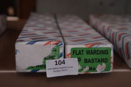 *Two Boxes Containing Ten 250mm Flat Warding Basta