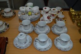 Floral Decorated Tea, Dinner and Commemorative War