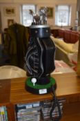 Novelty Golf Bag and Clubs Telephone
