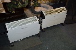 Two Electric Heaters