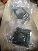 Box Containing Square Metal Collars