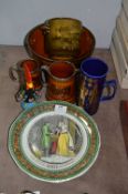 Ridgways Coaching Days Pottery, Decorative Plates,