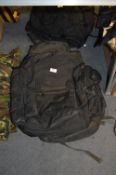 Two Black Backpacks