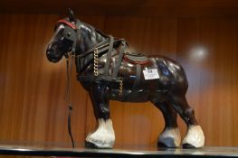 Pottery Shire Horse