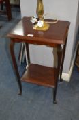 Small Mahogany Occasional Table