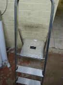 Three Tread Aluminium Stepladder