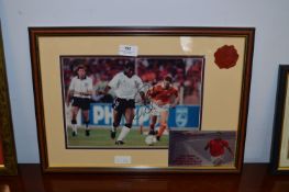 Framed & Autographed Photo Print - John Barnes