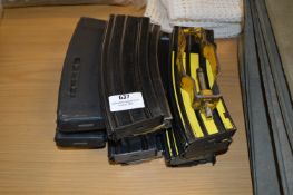 Thirteen Rifle Magazines