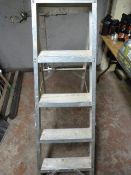Five Tread Aluminium Stepladder