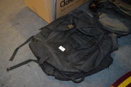 Two Black Backpacks