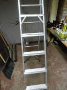 Five Tread Aluminium Stepladder