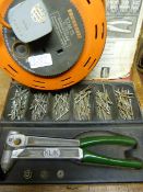 Klik Rivet Gun and an Extension Cable