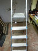 Five Tread Aluminium Stepladder