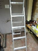 Six Tread Aluminium Stepladder
