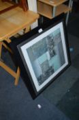 Framed Abstract Print by Brad Carter