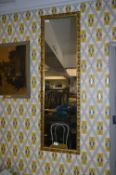 Gilt Framed Rectangular Wall Mirror