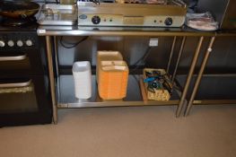 *Trinity Stainless Steel Preparation Table with Un