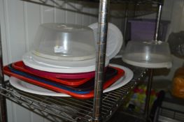 *Cake Domes, Plastic Trays, etc.