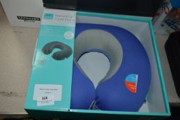 *Memory Foam Travel Pillow