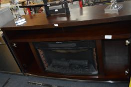 *UK Twin Star Media Mantle Log Effect Fire