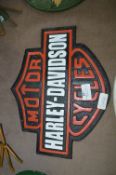 *Cast Metal Sign - Harley Davidson Motorcycles