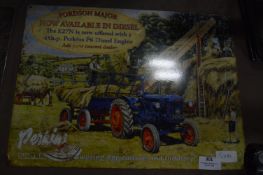*Printed Metal Sign - Perkins Diesel Engine