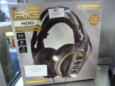*Plantronics Rig 400 Headphones