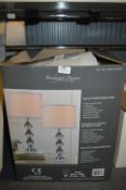 *Crystal Table Lamp 2pk