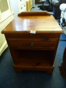 Pine Bedside Cabinet