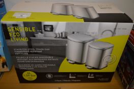 *Eko 6l Soft Close Bins 2pk