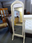 Shabby Chic Cheval Dressing Mirror