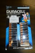 *Duracell AA Ultra Batteries - 20pk