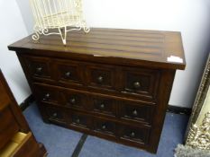 *Rusic Three Drawer Chest