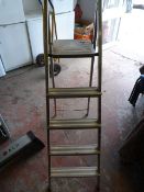 Set of Five Aluminium Steps