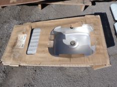 Fordum Sink with Drainer and Twin Taps