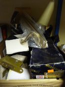 Large Box of Door Fittings, Handles, Locks, etc.